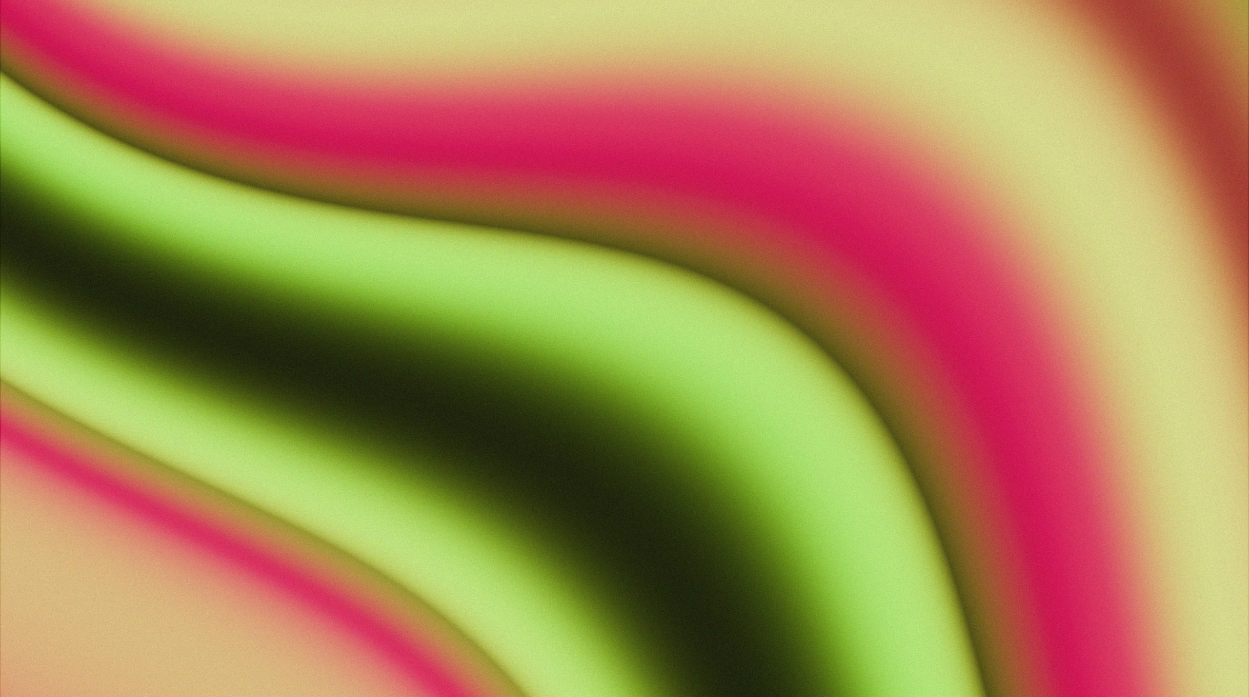 Abstract swirls of pink, yellow, and green colors.