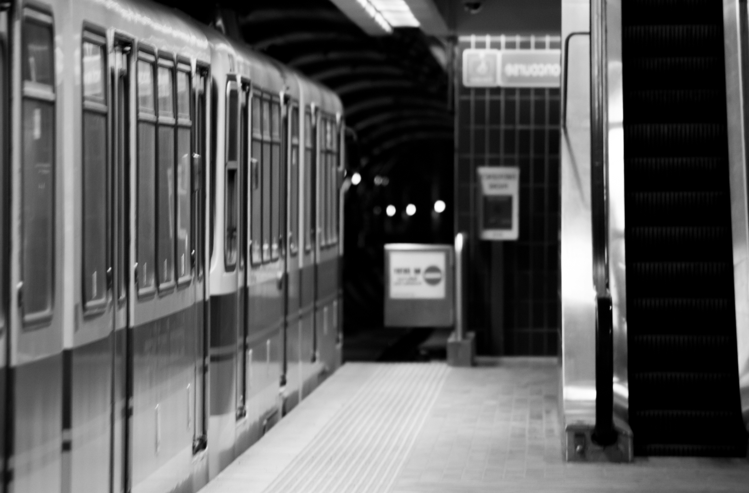 train close-up photography